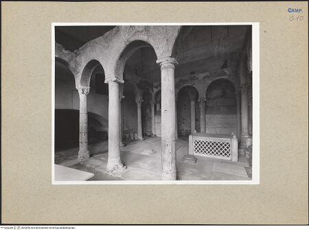 Vorderseite von Courtauld Institute of Art [https://www.deutsche-digitale-bibliothek.de/content/lizenzen/rv-ez/] San Felice in Pincis - Blick von Norden, bh202990_recto. Foto.