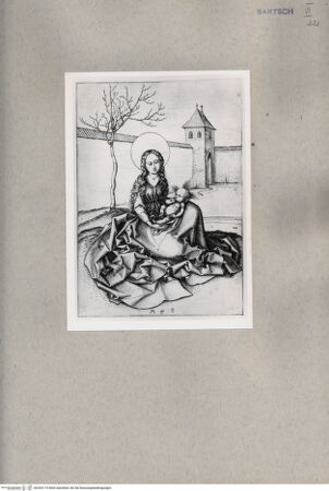 Vorderseite von Warburg Institute [http://creativecommons.org/publicdomain/mark/1.0/] Heilige Maria im Hofe - , bh203115. Foto.