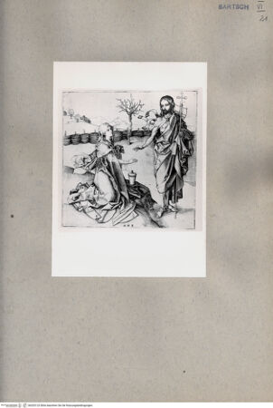 Vorderseite von  [http://creativecommons.org/publicdomain/mark/1.0/] Noli me tangere - , bh203123. Foto.