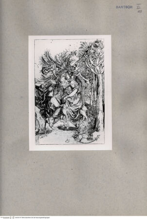 Vorderseite von  [http://creativecommons.org/publicdomain/mark/1.0/] Die Flucht nach Ägypten - , bh203147. Foto.