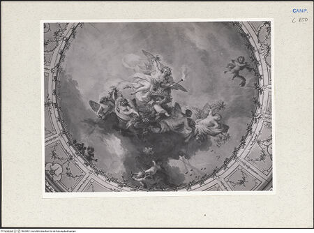 Vorderseite von Spinosa, Napoli [https://www.deutsche-digitale-bibliothek.de/content/lizenzen/rv-ez/] Allegorie (Flora?) - Teilansicht, bh205531_recto. Foto.