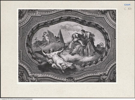 Vorderseite von Spinosa, Napoli [https://www.deutsche-digitale-bibliothek.de/content/lizenzen/rv-ez/] Allegorie (Friede?) - Gesamtansicht, bh205532_recto. Foto.