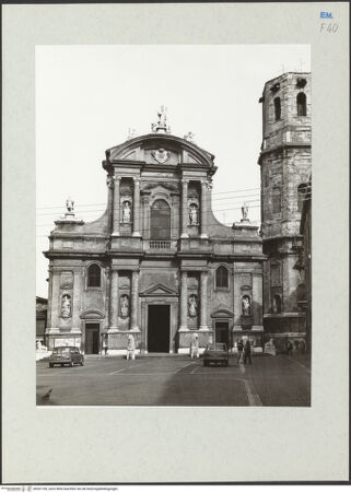 Vorderseite von Kunsthistorisches Institut der Universität Wien [https://www.deutsche-digitale-bibliothek.de/content/lizenzen/rv-ez/] San ProsperoWestfassade - Ansicht von Westen, bh207183_recto. Foto: Lorenz, Wien.