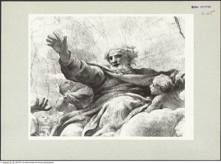 Vorderseite von unbekannt [https://www.deutsche-digitale-bibliothek.de/content/lizenzen/rv-ez/] Triumph der Trinität - Detail: Gottvater, bh207421_recto. Foto: Hutzel, Max.