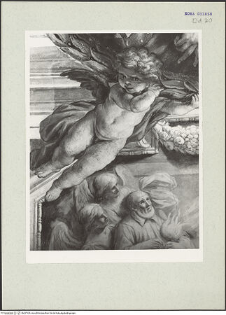 Vorderseite von unbekannt [https://www.deutsche-digitale-bibliothek.de/content/lizenzen/rv-ez/] Szenen aus der Vita des heiligen Filippo NeriPutti und Hermen zwischen den Bildfeldern - , bh207429_recto. Foto: Hutzel, Max.