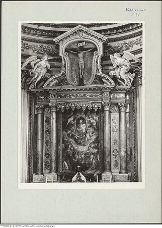 Vorderseite von unbekannt [https://www.deutsche-digitale-bibliothek.de/content/lizenzen/rv-ez/] Hochaltar von Santa Maria in Vallicella - , bh207437_recto. Foto: Hutzel, Max.