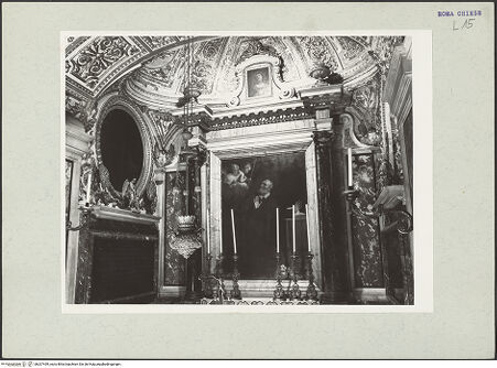 Vorderseite von unbekannt [https://www.deutsche-digitale-bibliothek.de/content/lizenzen/rv-ez/] Santa Maria in VallicellaStanze di San Filippo NeriCappella di San Filippo Neri - Altarwand, bh207459_recto. Foto: Hutzel, Max.