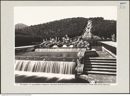 Vorderseite von Alinari [https://www.deutsche-digitale-bibliothek.de/content/lizenzen/rv-ez/] Fontana di Venere e Adone (Brunnen der Venus und Adonis) - Gesamtansicht, bh207507_recto. Foto.