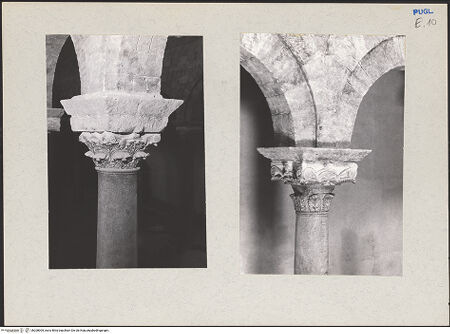 Vorderseite von Garton, Tessa [https://www.deutsche-digitale-bibliothek.de/content/lizenzen/rv-ez/] Kapitelle des Langhauses - Kapitelle N3 und N4, bh208005_recto. Foto: Garton, Tessa.