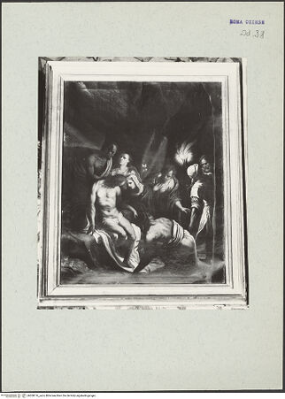 Vorderseite von unbekannt [https://www.deutsche-digitale-bibliothek.de/content/lizenzen/rv-fz/] Grablegung Christi - , bh208176_recto. Foto: Hutzel, Max.