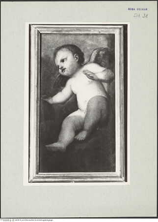 Vorderseite von unbekannt [https://www.deutsche-digitale-bibliothek.de/content/lizenzen/rv-ez/] Engelsputto - , bh208193_recto. Foto: Hutzel, Max.