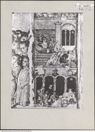 Vorderseite von ICCD [https://www.deutsche-digitale-bibliothek.de/content/lizenzen/rv-ez/] Der heilige Nikolaus der Pilger und Szenen aus seinem Leben - Szenen aus dem Leben des heiligen Nikolaus (rechte Seite), bh209616_recto. Foto.