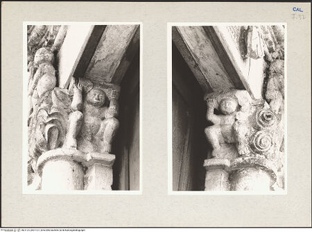 Vorderseite von Schäfer-Schuchardt [https://www.deutsche-digitale-bibliothek.de/content/lizenzen/rv-ez/] HauptportalLinker Atlant - Schrägansicht von links in leichter Untersicht, bh211213_bh211217_recto. Foto: Schäfer-Schuchardt.