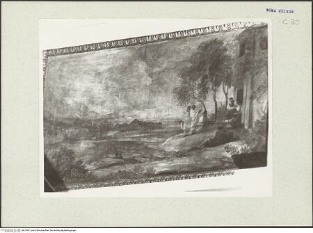 Vorderseite von Rigamonti [https://www.deutsche-digitale-bibliothek.de/content/lizenzen/rv-fz/] Landschaften mit Episoden aus der Vita des Propheten EliasGeburt des Elias - Gesamtansicht, bh213481_recto. Foto.