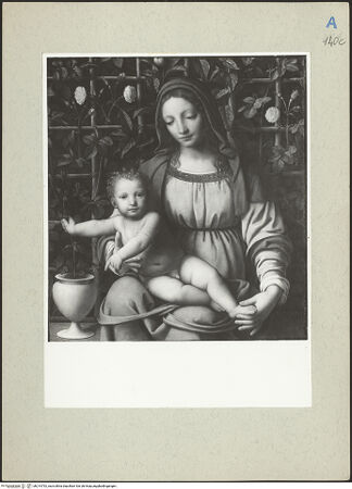 Vorderseite von ICCD [https://www.deutsche-digitale-bibliothek.de/content/lizenzen/rv-ez/] Propheten - Detail: Moses, bh214792_recto. Foto.