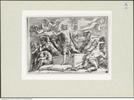 Vorderseite von Bibliotheca Hertziana [https://www.deutsche-digitale-bibliothek.de/content/lizenzen/rv-fz/] Szenen aus dem alten und neuen TestamentSzenen aus dem Leben JesuBergpredigt und Heilung des Aussätzigen - Detail, Heilung des Aussätzigen, bh214889_recto. Foto: Fein, Otto.