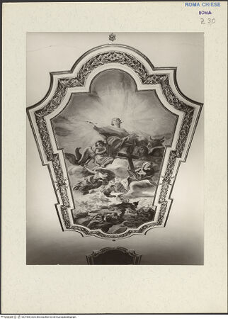 Vorderseite von ICCD [https://www.deutsche-digitale-bibliothek.de/content/lizenzen/rv-ez/] Sant'Ambrogio della Massima - Langhaus, Vierung und Chor, bh214960_recto. Foto.