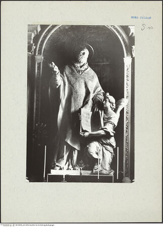 Vorderseite von Friedel [https://www.deutsche-digitale-bibliothek.de/content/lizenzen/rv-ez/] Der heilige Filippo Neri und ein Engel - , bh214989_recto. Foto: Friedel.