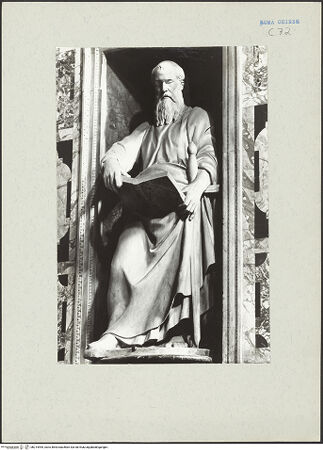 Vorderseite von Friedel [https://www.deutsche-digitale-bibliothek.de/content/lizenzen/rv-fz/] Der heilige Paulus - , bh214995_recto. Foto.