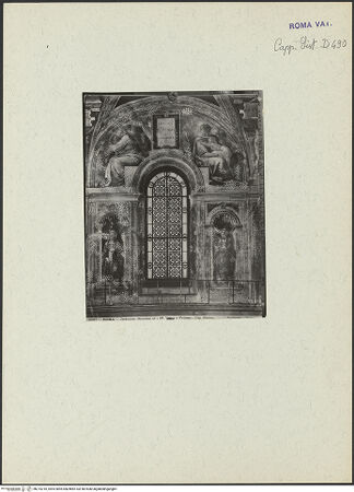 Vorderseite von Lanckoronska [https://www.deutsche-digitale-bibliothek.de/content/lizenzen/rv-ez/] Die Sixtinische DeckeDie Vorfahren ChristiJosias, Jechoniam, Salatiel - , bh215210_recto. Foto.