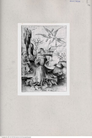 Vorderseite von  [http://creativecommons.org/publicdomain/mark/1.0/] Heiliger Franziskus von Assisi - , bh215359. Foto.