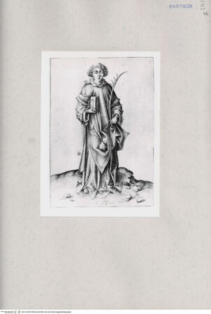 Vorderseite von  [http://creativecommons.org/publicdomain/mark/1.0/] Heiliger Stephanus - , bh215395. Foto.