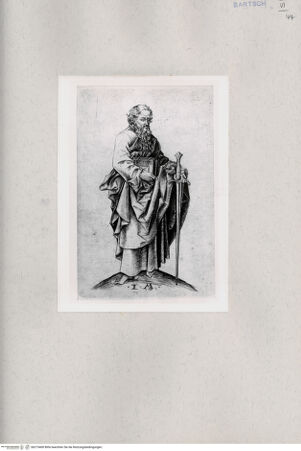 Vorderseite von  [http://creativecommons.org/publicdomain/mark/1.0/] Heiliger Paulus - , bh215400. Foto.