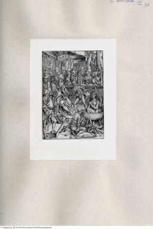 Vorderseite von  [http://creativecommons.org/publicdomain/mark/1.0/] Martyrium des Evangelisten Johannes - , bh216045. Foto.