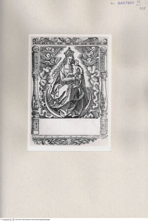 Vorderseite von  [http://creativecommons.org/publicdomain/mark/1.0/] Mondsichelmadonna - , bh216097. Foto.