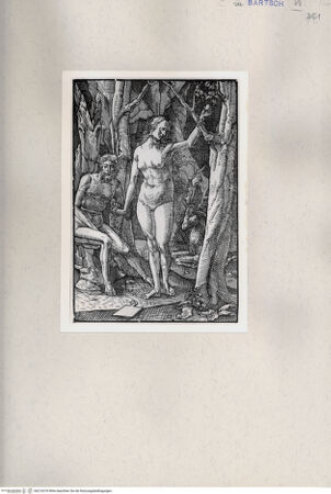 Vorderseite von  [http://creativecommons.org/publicdomain/mark/1.0/] Adam und Eva - , bh216376. Foto.