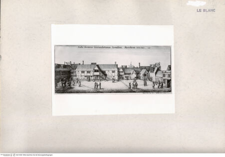 Vorderseite von  [http://creativecommons.org/publicdomain/mark/1.0/] Arundelhaus gegen Süden - , bh216581. Foto.