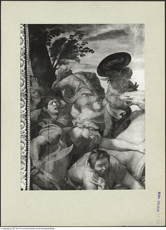 Vorderseite von ICCD [https://www.deutsche-digitale-bibliothek.de/content/lizenzen/rv-ez/] Die Bekehrung des Saulus zum Paulus - Detail: Soldaten um Saulus, bh217673_recto. Foto.