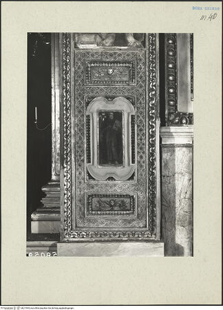 Vorderseite von ICCD [https://www.deutsche-digitale-bibliothek.de/content/lizenzen/rv-ez/] Ausstattung der Cappella Frangipane: Zyklus zum Leben des heiligen Paulus, Propheten und weitere SzenenFranziskanermönch - , bh217693_recto. Foto.