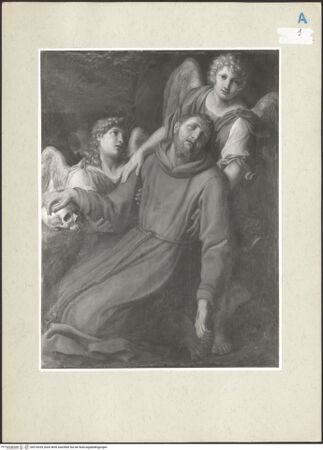 Vorderseite von Brera [https://www.deutsche-digitale-bibliothek.de/content/lizenzen/rv-ez/] Die Ekstase des heiligen Franziskus - , bh218329_recto. Foto.