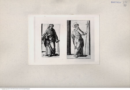 Vorderseite von  [http://creativecommons.org/publicdomain/mark/1.0/] Heiliger Simon und heiliger Judas Thaddäus - , bh219057. Foto.