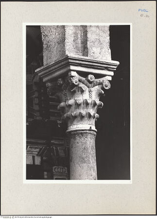 Vorderseite von Claussen, Peter Cornelius [https://www.deutsche-digitale-bibliothek.de/content/lizenzen/rv-fz/] Kapitelle der SüdarkadeKapitell 2 - Gesamtansicht, bh219574_recto. Foto: Claussen, Peter Cornelius.