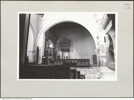 Vorderseite von Claussen, Peter Cornelius [https://www.deutsche-digitale-bibliothek.de/content/lizenzen/rv-fz/] CattedraleQuerhaus, Mittelapsis und Ostkapellen - Vierung und Südquerhaus von Norden, bh219631_recto. Foto: Claussen, Peter Cornelius.