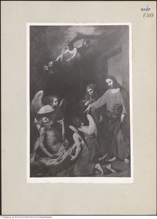 Vorderseite von Sopr. BAS NA [https://www.deutsche-digitale-bibliothek.de/content/lizenzen/rv-ez/] Der Tod des heiligen Joseph - Gesamtansicht, bh220724_recto. Foto.