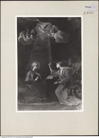 Vorderseite von Sopr. BAS NA [https://www.deutsche-digitale-bibliothek.de/content/lizenzen/rv-ez/] Verkündigung - Gesamtansicht, bh220745_recto. Foto.