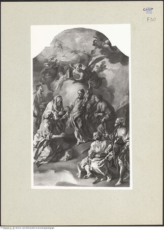 Vorderseite von Sopr. BAS NA [https://www.deutsche-digitale-bibliothek.de/content/lizenzen/rv-ez/] Der Schlüsselübergabe - Gesamtansicht, bh220751_recto. Foto.