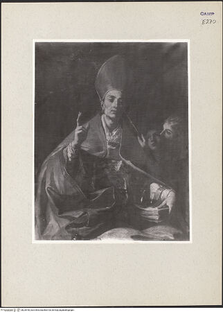 Vorderseite von Sopr. BAS NA [https://www.deutsche-digitale-bibliothek.de/content/lizenzen/rv-ez/] Der heilige Januarius - Gesamtansicht, bh220760_recto. Foto.