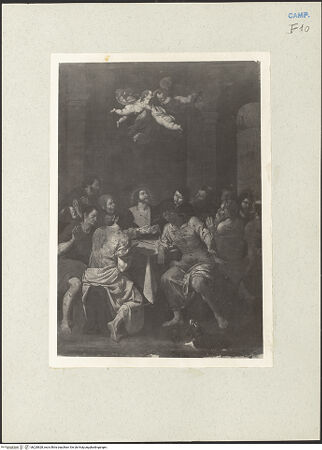 Vorderseite von Sopr. BAS NA [https://www.deutsche-digitale-bibliothek.de/content/lizenzen/rv-ez/] Abendmahl - Gesamtansicht, bh220828_recto. Foto.