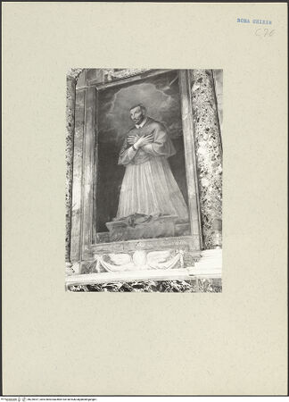 Vorderseite von ICCD [https://www.deutsche-digitale-bibliothek.de/content/lizenzen/rv-ez/] Der heilige Carlo Borromeo - , bh220937_recto. Foto.