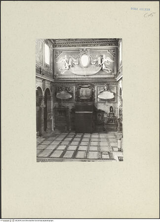 Vorderseite von ICCD [https://www.deutsche-digitale-bibliothek.de/content/lizenzen/rv-ez/] Santa Maria in Aracoeli - Eingangswand, von Osten, bh220949_recto. Foto.