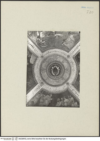 Vorderseite von ICCD [https://www.deutsche-digitale-bibliothek.de/content/lizenzen/rv-ez/] Wappen der Familie Serlupi - Aufnahme vor der Restaurierung 1966, bh220952_recto. Foto.