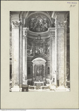 Vorderseite von ICCD [https://www.deutsche-digitale-bibliothek.de/content/lizenzen/rv-ez/] Santa Maria dell'AnimaCappella di San Giovanni Nepomuceno - Gesamtansicht, bh221034_recto. Foto.