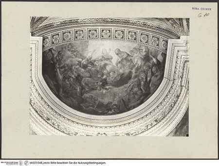 Vorderseite von ICCD [https://www.deutsche-digitale-bibliothek.de/content/lizenzen/rv-ez/] Szenen aus dem Leben der Heiligen AnnaDie Himmelfahrt Mariens - , bh221048_recto. Foto.