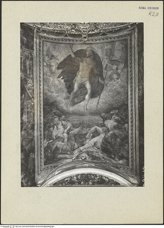 Vorderseite von ICCD [https://www.deutsche-digitale-bibliothek.de/content/lizenzen/rv-ez/] KapellenausmalungAuferstehung Christi - , bh221087_recto. Foto.