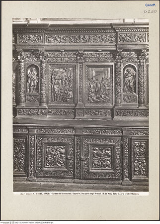 Vorderseite von Alinari [https://www.deutsche-digitale-bibliothek.de/content/lizenzen/rv-ez/] Sakristeischrank - Zwei Apostel und zwei Szenen aus dem Leben Christi (die wundersame Vermehrung von Brot und Fisch; Christus vertreibt die Geldwechsler aus dem Tempel), bh221125_recto. Foto.