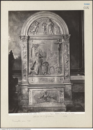 Vorderseite von Alinari [https://www.deutsche-digitale-bibliothek.de/content/lizenzen/rv-ez/] Altar des heiligen Hieronymus - Gesamtansicht, bh221180_recto. Foto.